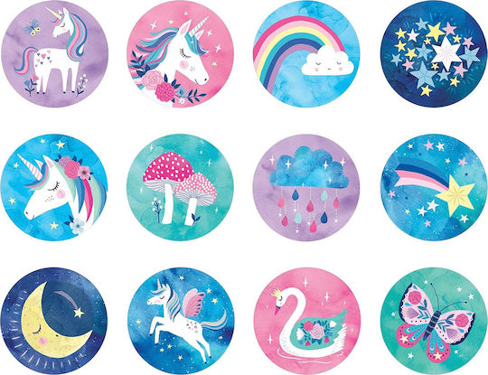 Board Game Memory Match Unicorns for 1-2 Players 4+ Years Old (EN) Mudpuppy