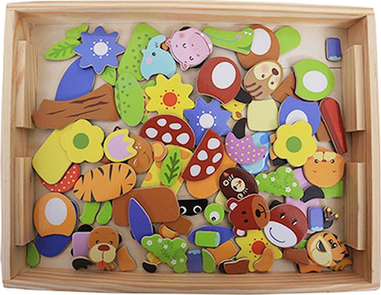 Eva Toys Πίνακας Μαγνητικός / Μαυροπίνακας Διπλής Όψης 31x24εκ.