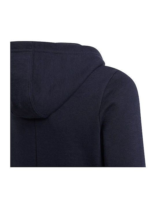 Παιδικό Φούτερ με Κουκούλα και Τσέπες Navy Μπλε Performance Essentials