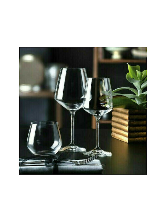 RCR Aria Burgundy Set of Glasses for Red Wine made of Crystal Stemmed 721ml 6pcs