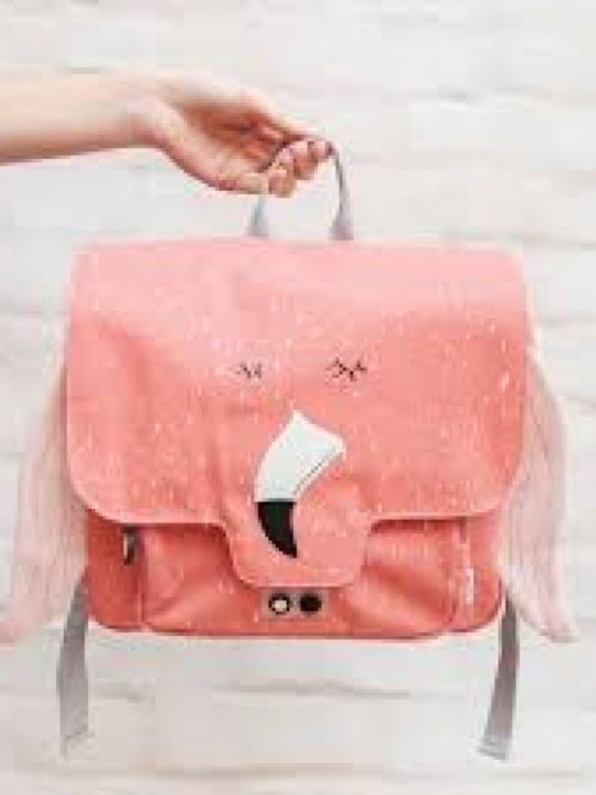 Trixie Mrs Flamingo Ghiozdan Școlar De Spate Grădinița Roșu