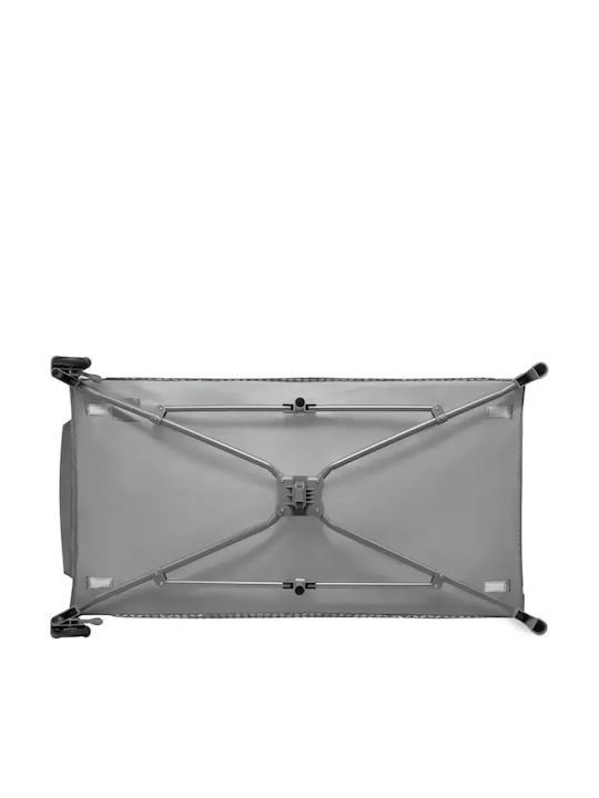 Lionelo Sven Plus Playpen 2 Levels with Changing Table & Mattress Turquoise-Grey 127x65cm