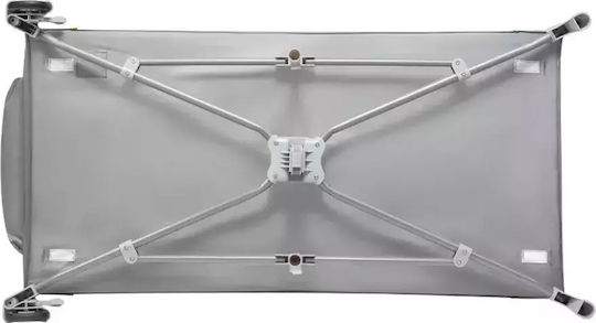 Lionelo Thomi Laufstall 2 Ebenen mit Wickeltisch & Matratze Green Lemon 125x68cm
