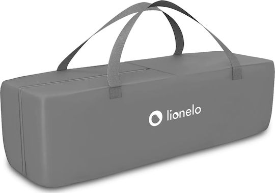 Lionelo Thomi Laufstall 2 Ebenen mit Wickeltisch & Matratze Green Lemon 125x68cm