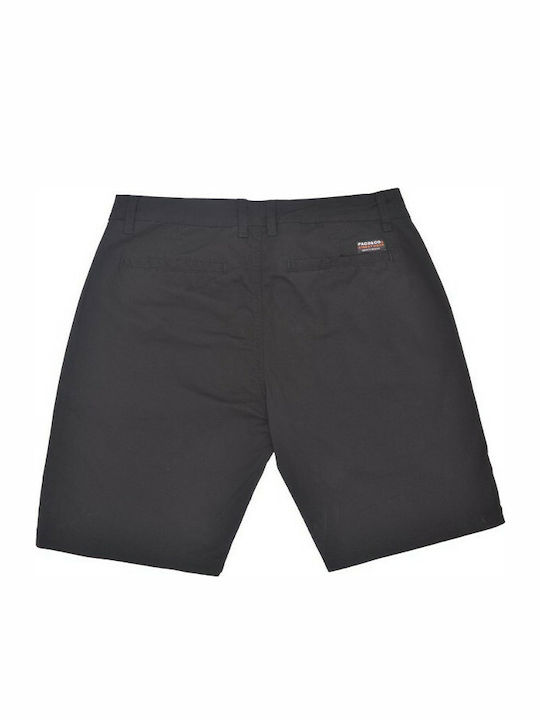 Paco & Co 203501 Men's Shorts Chino Black