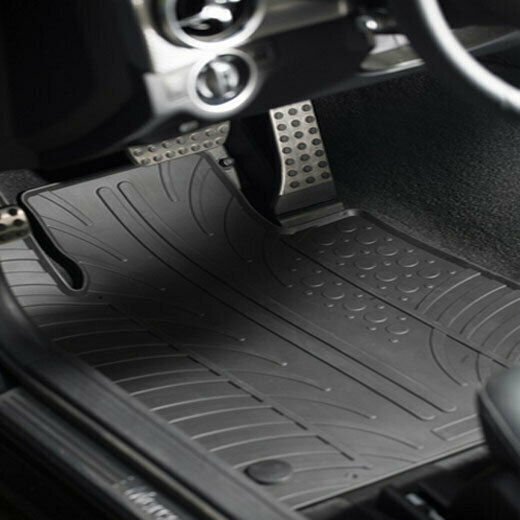 Gledring Set of Front and Rear Mats 4pcs for Opel Zafira 2011-2019 Black