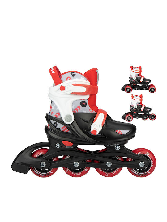 Nijdam Street Shift Kids Adjustable Inline Rollers Multicolour