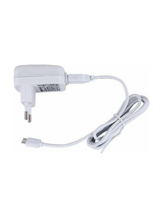 Globo Lighting Pia LED Office Lamp with Flexible Arm in White Color