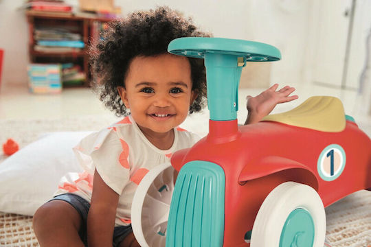 Baby Clementoni My First Car Ride On Baby Push Walker For 6+ Months Red