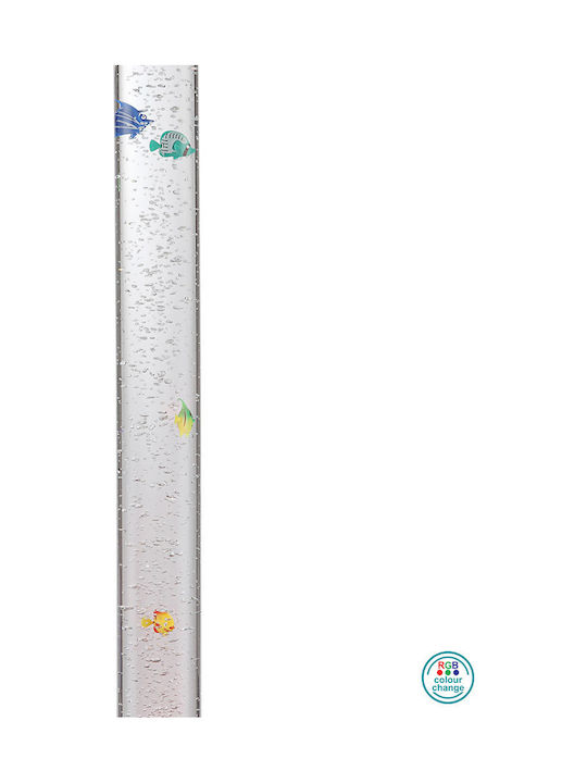 Globo Lighting Mendoza Lampa de podea LED Î120xL21.5cm. cu Lumină RGB Transparent
