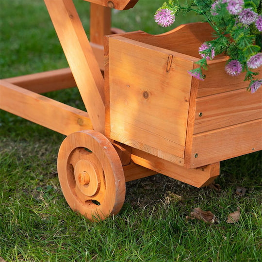 Outsunny Planter Box Lemn Maro 20.5x89.5cm.