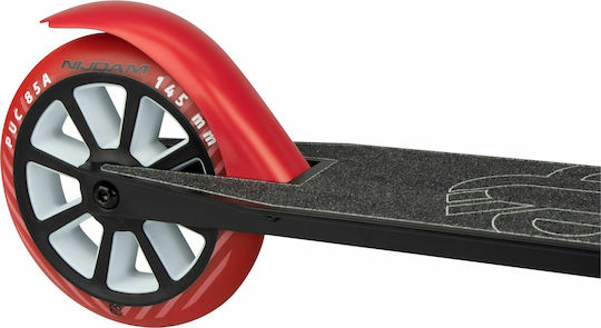 Nijdam Kinderroller Klappbar Dark Arrow 2-Rad Rot
