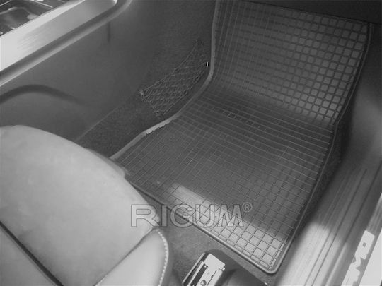 Rigum Set of Front and Rear Mats 4pcs for Mercedes-Benz GLB Black