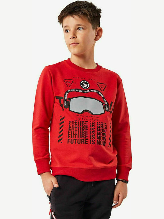 Hashtag Kids Sweatshirt Red