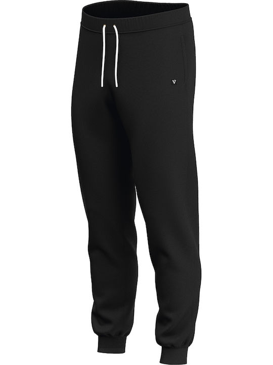 Sweatpants with Elastic Black