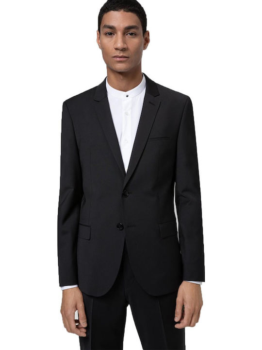 Arti/hesten212x Men's Winter Suit Slim Fit Black