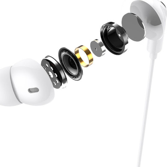 Riversong Melody J3 In-Ear Freihändig Kopfhörer mit Stecker 3.5mm Weiß