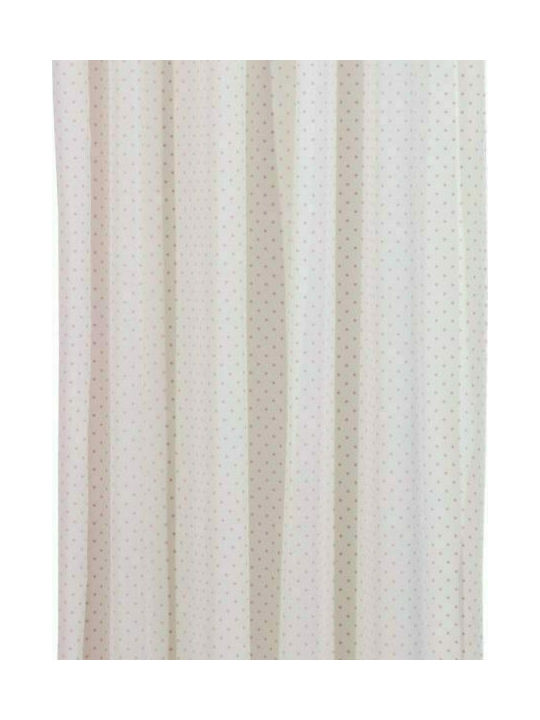 Viopros Kids Rod Pocket Curtain Confetti Pink 651475 140x270cm