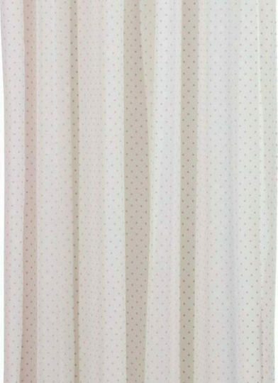 Viopros Kids Rod Pocket Curtain Confetti Pink 651475 140x270cm