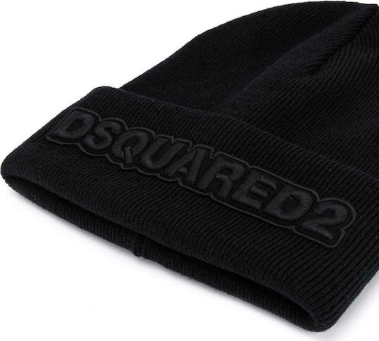 Beanie Ανδρικός Σκούφος Πλεκτός σε Μαύρο χρώμα