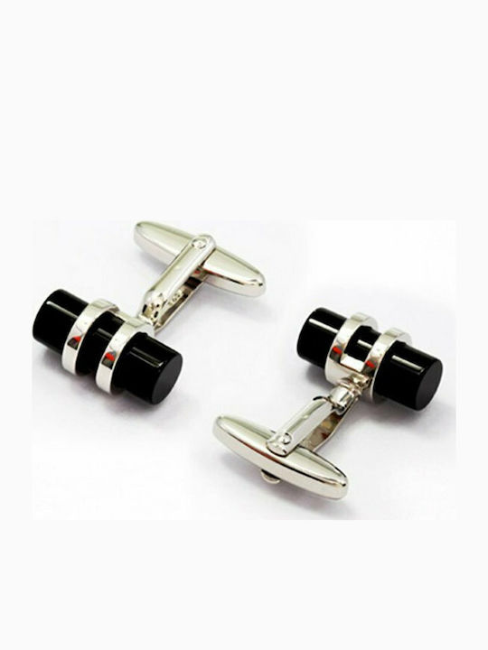 Breuning Cufflink from Silver In Black Colour