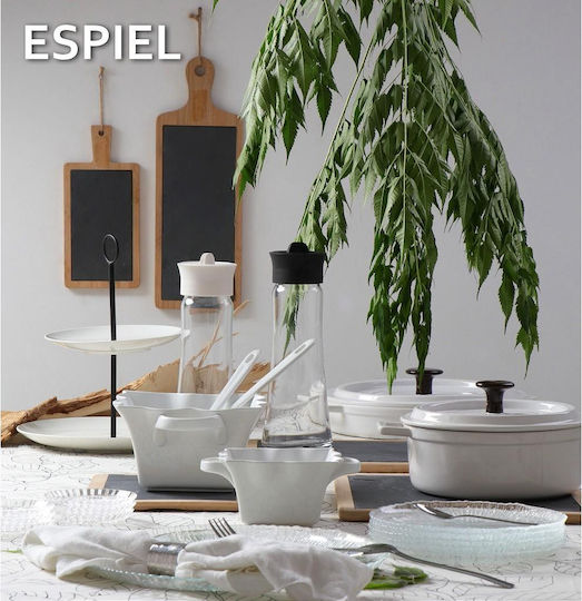 Espiel Basic Bottle Water Glass with Screw Cap Black 1030ml