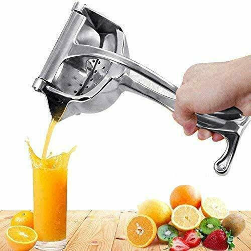 Fruit Press Hand Press Lemon / Orange made of Stainless Steel in Silver Color