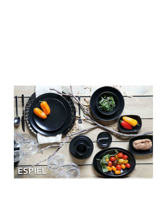 Espiel Divine Löffel Für Abendessen Inox Schwarz 20.7cm K12