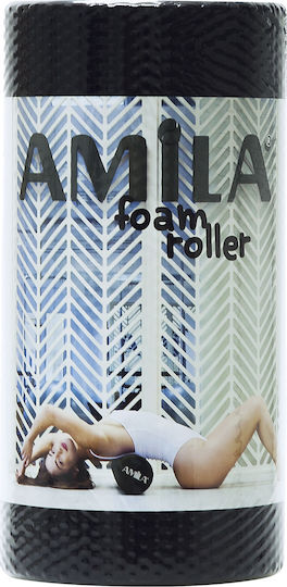 AMILA Кръгла ролка Черен 30см
