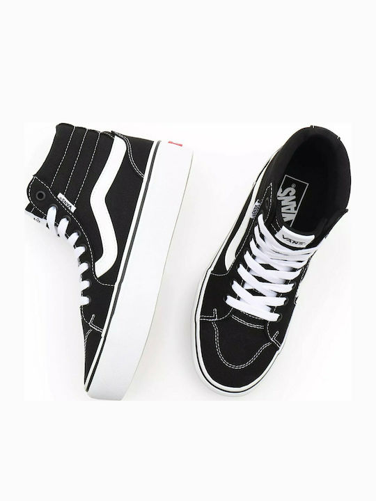Filmore Hi Platform Γυναικεία Flatforms Μποτάκια Μαύρα