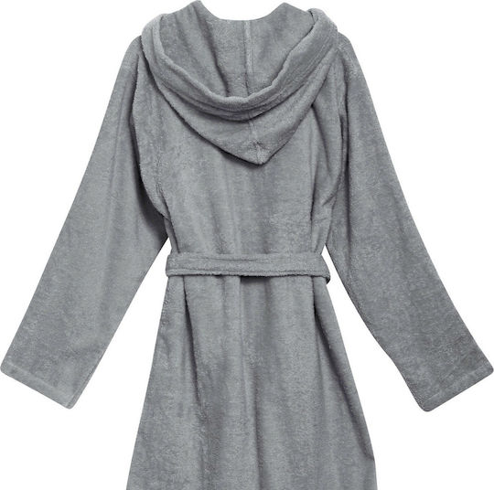 Das Home Kids Hooded Bathrobe Casual Grey