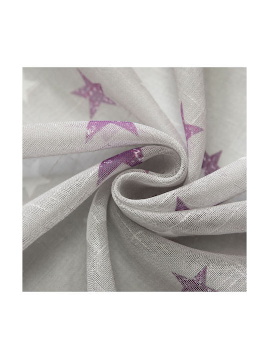 Beauty Home Kids Curtain with Grommet Tops Grey 280x280cm