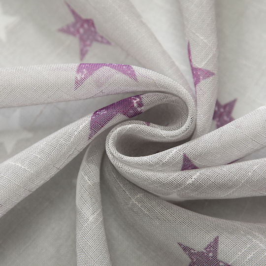 Beauty Home Kids Curtain with Grommet Tops Grey 280x280cm