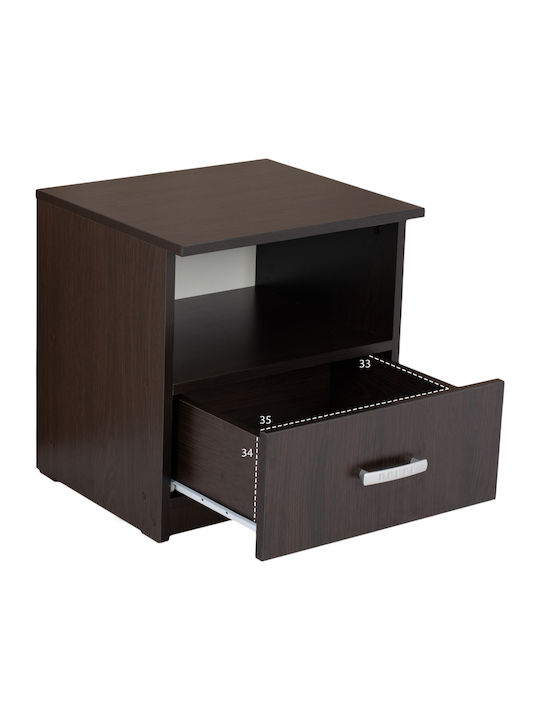 Nachttisch Wenge 45x40x48cm