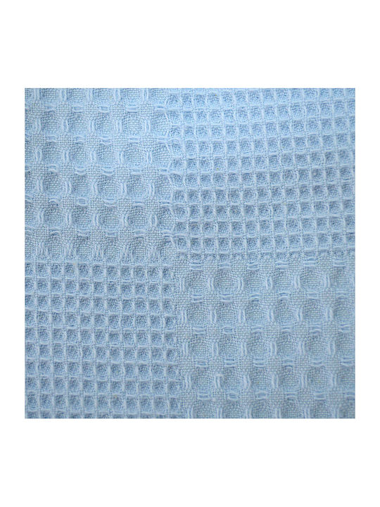 Lino Home Renk Κουβέρτα Πικέ Μονή 170x240εκ. Ciel