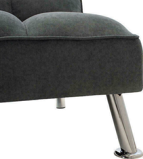 Rebel Триместен Диван Спалня Текстил Въглени 189x92x82см.
