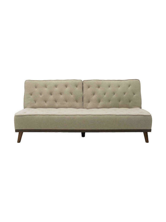 Marco Three-Seater Couch Bed Beige 180x80x80cm