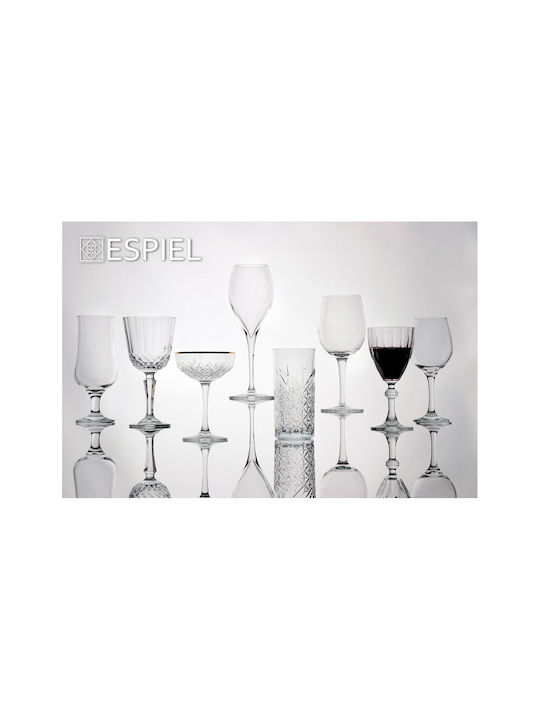 Espiel Diamond Glass for Red Wine made of Glass Goblet 245ml