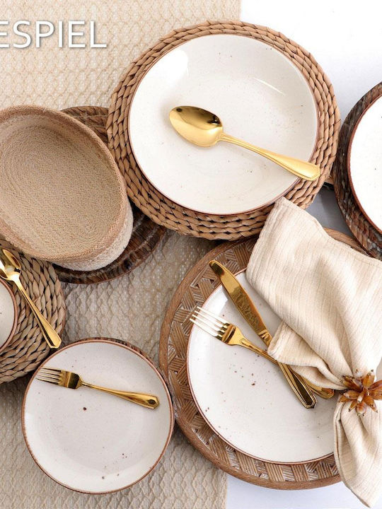 Espiel Terra Jumbo Φλιτζάνι Cappuccino από Πορσελάνη Κρεμ 350ml