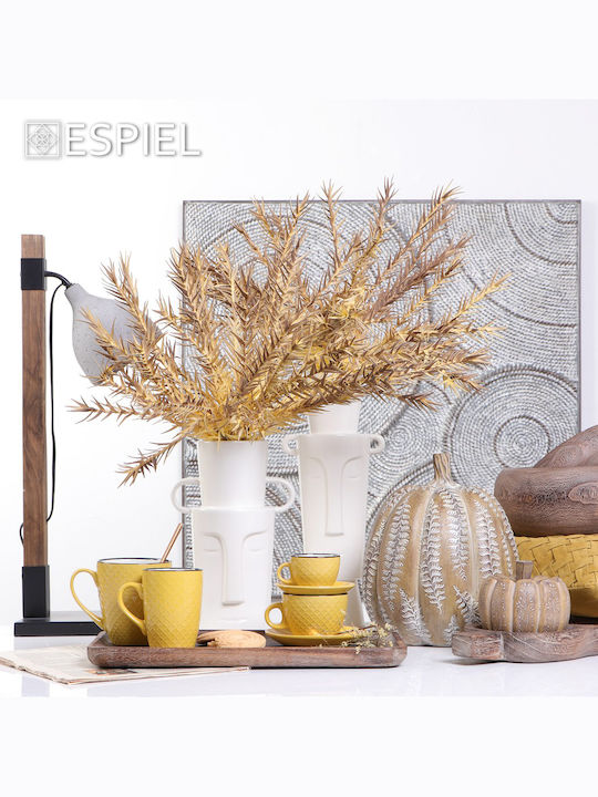 Espiel Cookie Delight Φλιτζάνι Espresso Κεραμικό Κίτρινο 100ml