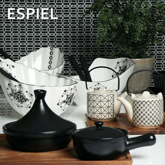 Espiel Τσαγιέρα με Φίλτρο Κεραμική 700ml