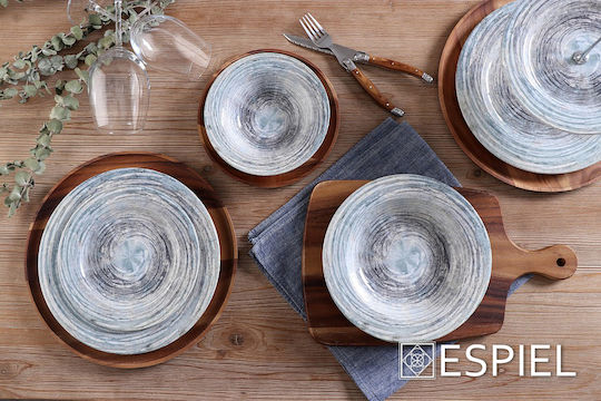 Espiel Πλατώ Σερβιρίσματος με Χειρολαβή Ξύλινο 38x23x1.5εκ.
