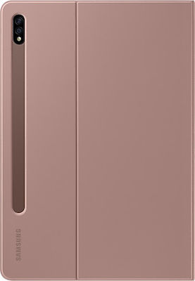 Samsung Cover Klappdeckel Synthetisches Leder Rosa (Galaxy Tab S7) EF-BT630PAEGEU