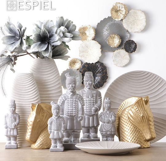 Espiel Decorative Statuette made of Concrete Warrior 15x10x39cm 1pcs