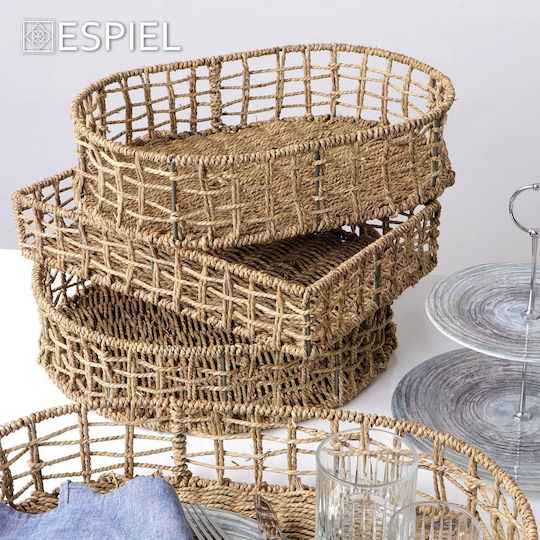 Espiel AST809 Сламена Декоративна Кошница