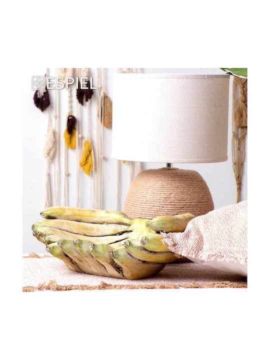 Espiel Banana Decorative Bowl Yellow 26x22x21.9cm