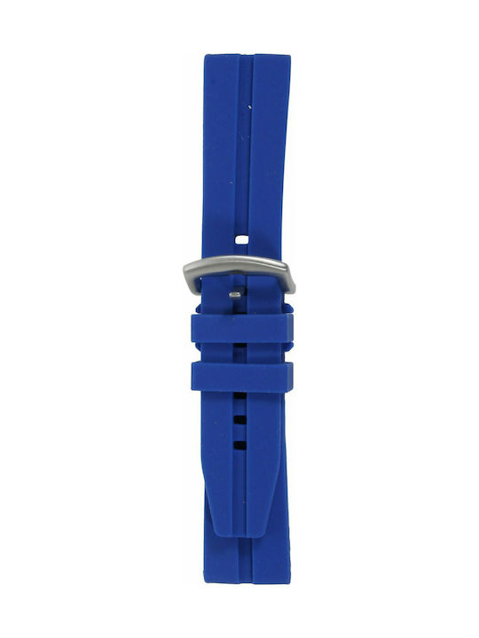 Tzevelion S 02 Gummi-Armband Blau 24mm