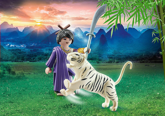 Playmobil Special Plus Asian Fighter Tiger για 4-10 ετών