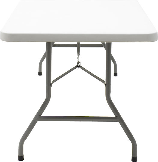 Tisch Zusammenklappbar Rodeo White 183x76x74cm