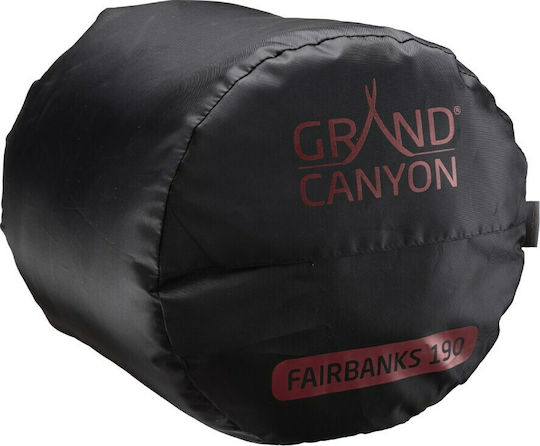 Grand Canyon Sleeping Bag Μονό 2 Εποχών Fairbanks 190 Red